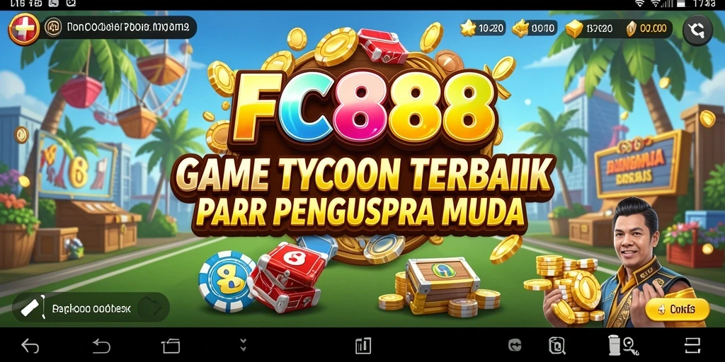 Screenshot FC888 yang menunjukkan keseruan gameplay Tycoon.