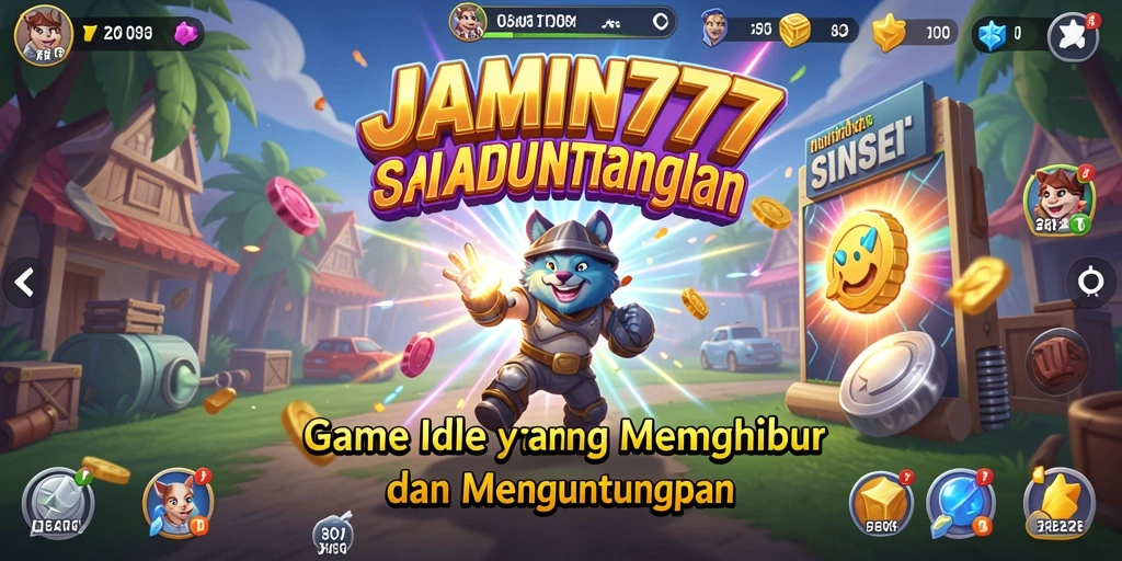 Tangkapan layar menampilkan gameplay santai dalam JAMIN777.
