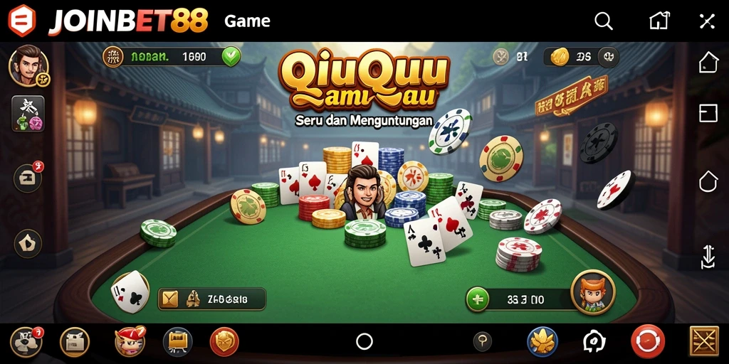 Gameplay QiuQiu di JOINBET88 yang seru dan mengasyikkan.